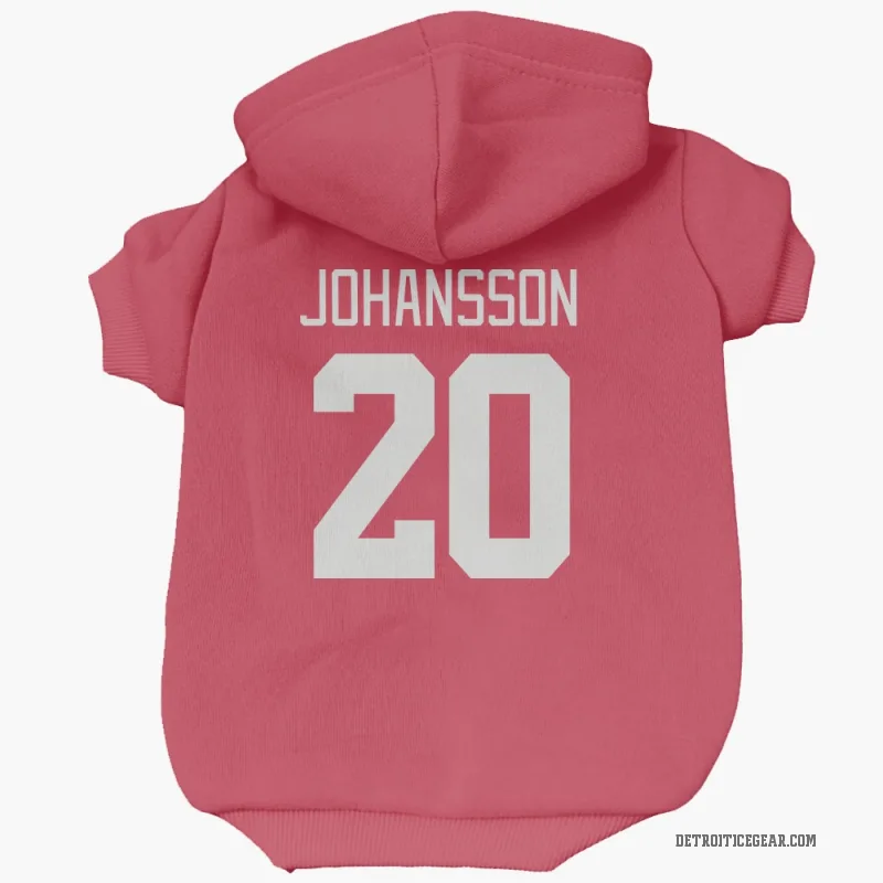 Albert Johansson  Red Detroit Red Wings  Cat & Dog Pet Hoodie