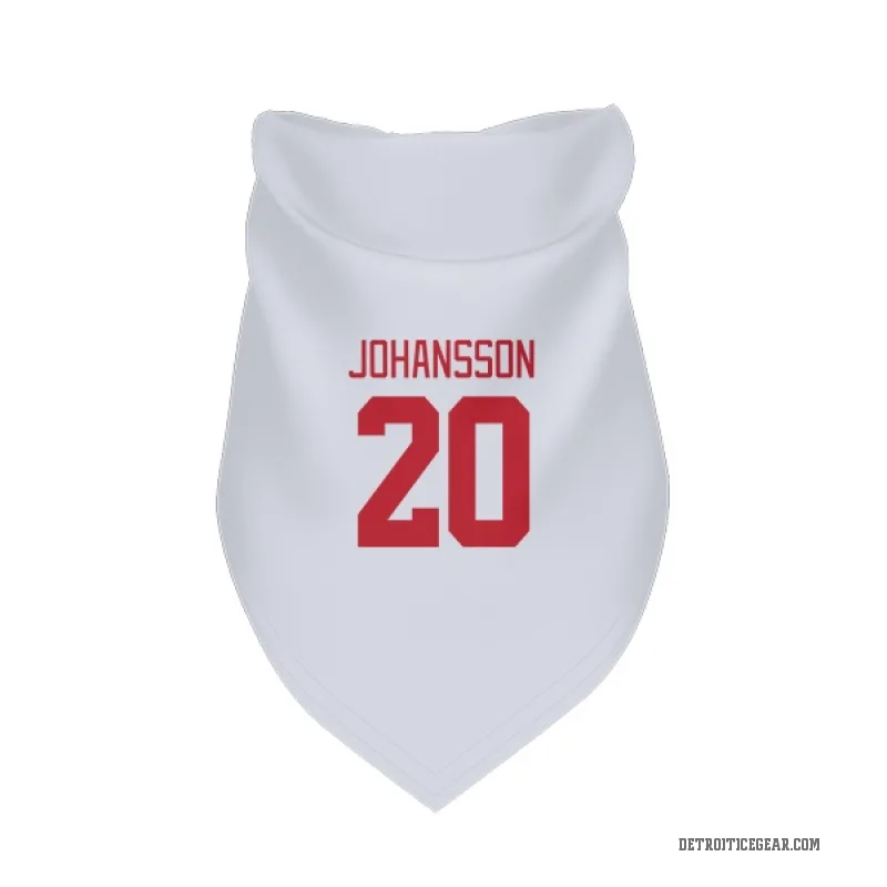 Albert Johansson  White Detroit Red Wings  Cat & Dog Pet Bandana