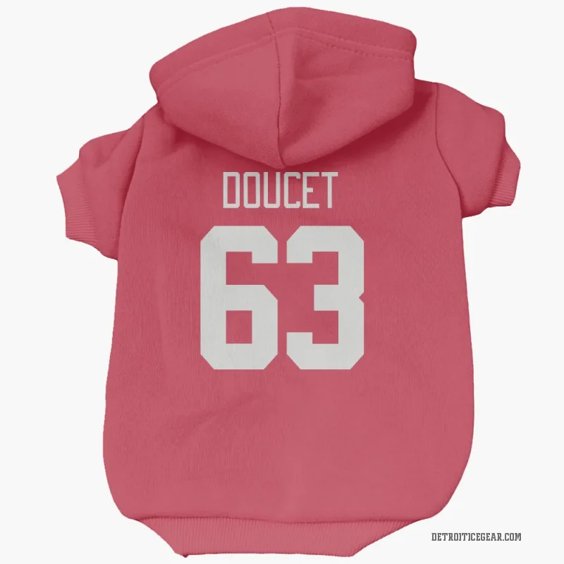 Alexandre Doucet  Red Detroit Red Wings  Cat & Dog Pet Hoodie