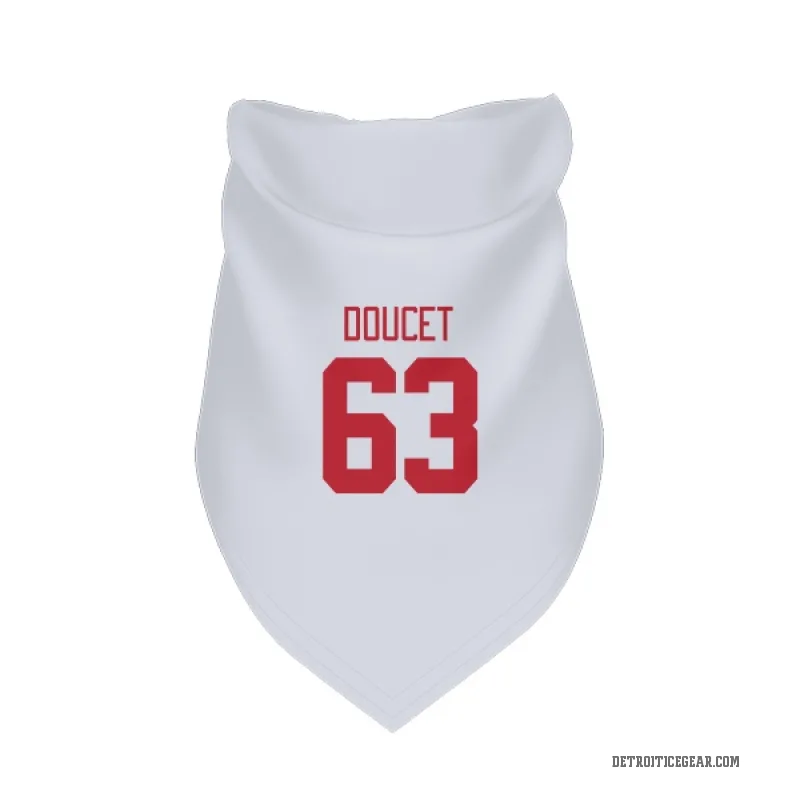 Alexandre Doucet  White Detroit Red Wings  Cat & Dog Pet Bandana