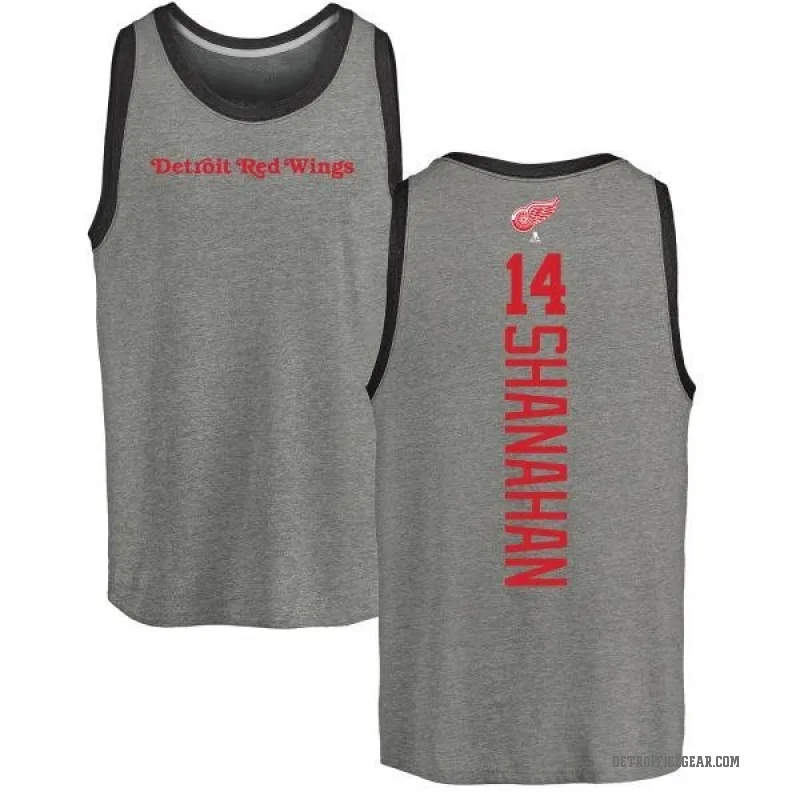 Brendan Shanahan Youth Ash Detroit Red Wings Backer Tank Top -