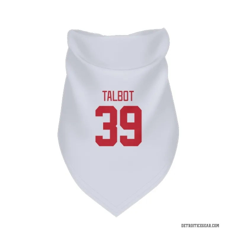 Cam Talbot  White Detroit Red Wings  Cat & Dog Pet Bandana