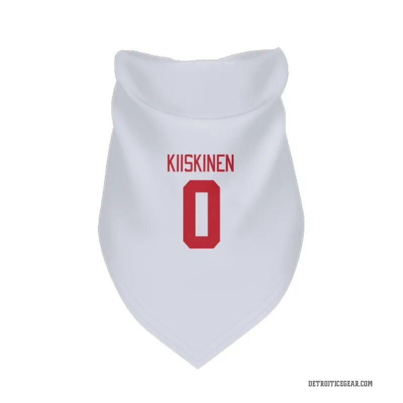 Jesse Kiiskinen  White Detroit Red Wings  Cat & Dog Pet Bandana