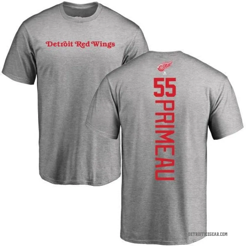 Keith Primeau Youth Ash Detroit Red Wings Backer T-Shirt -