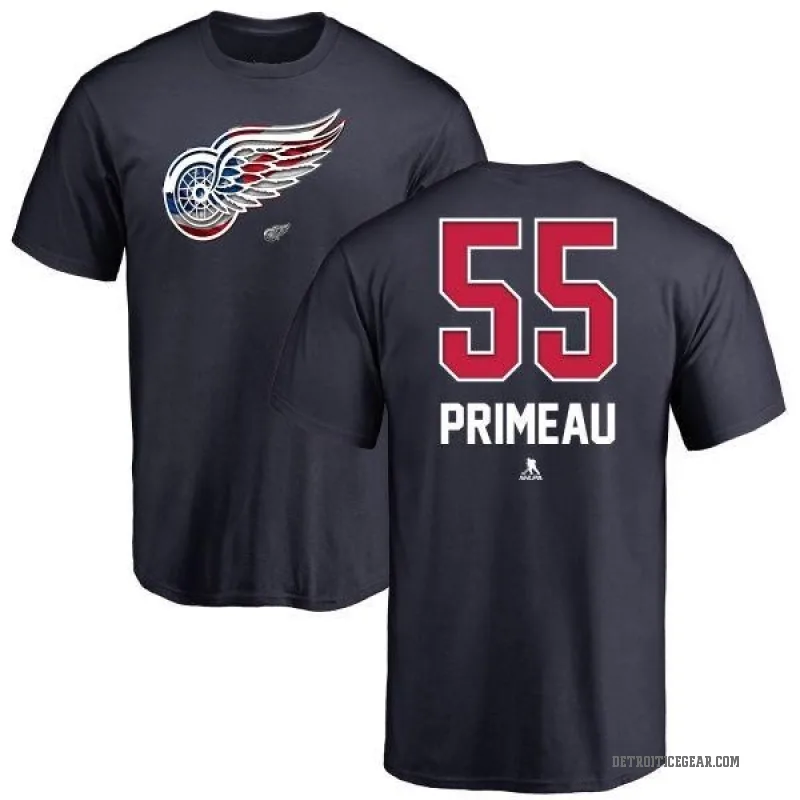 Keith Primeau Youth Navy Detroit Red Wings Name and Number Banner Wave T-Shirt -