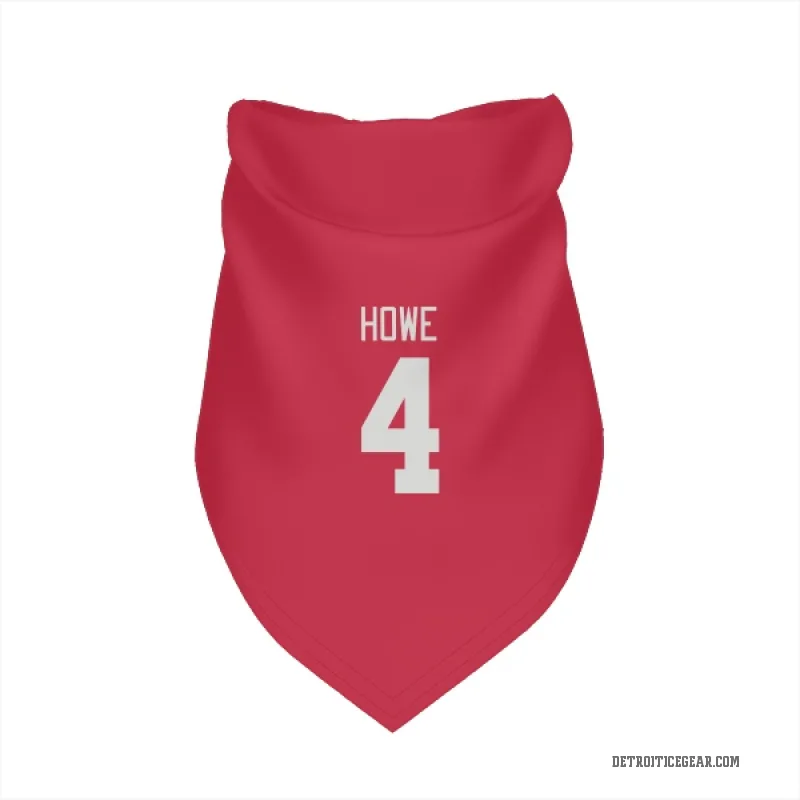 Mark Howe  Red Detroit Red Wings  Cat & Dog Pet Bandana