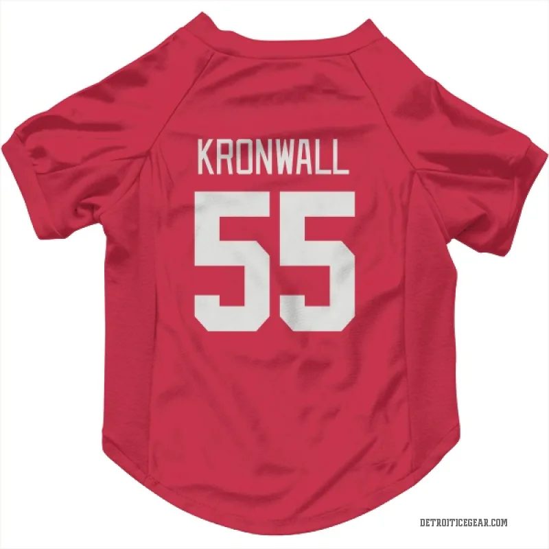 Niklas Kronwall  Red Detroit Red Wings  Cat & Dog Pet Jersey