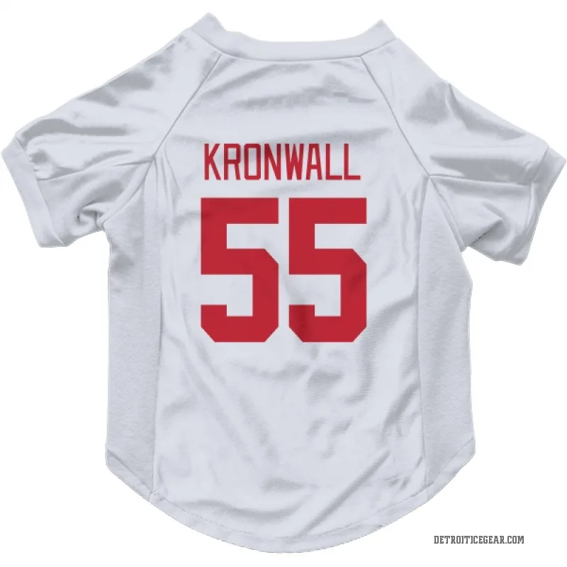 Niklas Kronwall  White Detroit Red Wings  Cat & Dog Pet Jersey