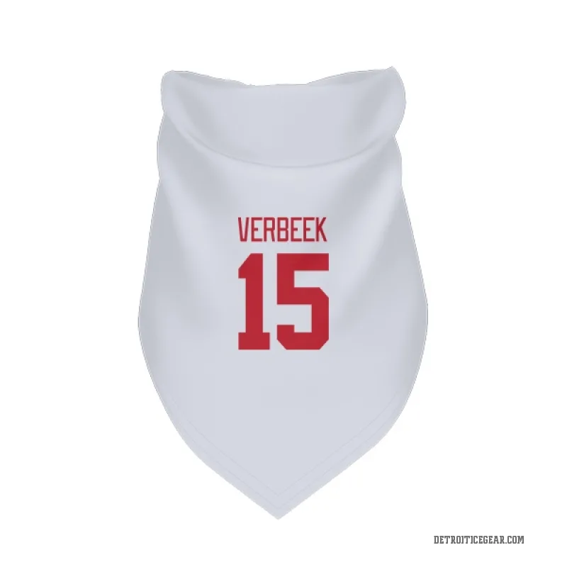 Pat Verbeek  White Detroit Red Wings  Cat & Dog Pet Bandana