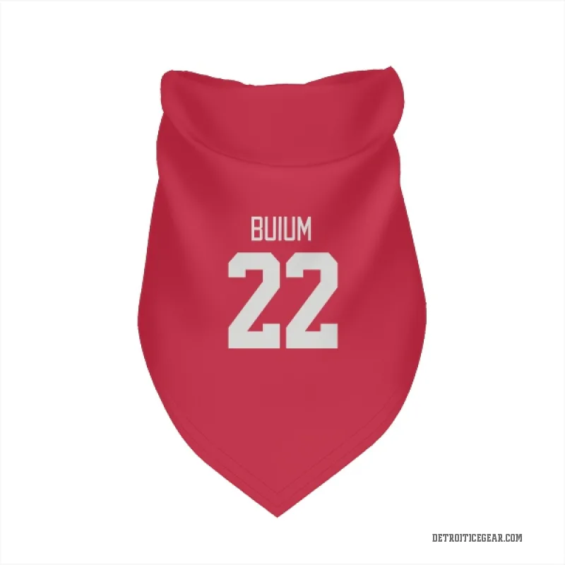 Shai Buium  Red Detroit Red Wings  Cat & Dog Pet Bandana
